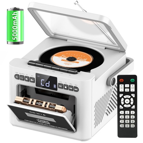 Boombox cassette player - cd,