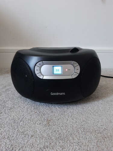 Goodmans boombox player - cd, and
