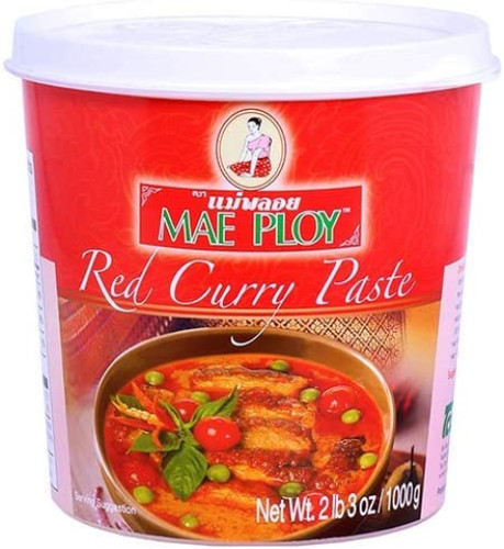 Mae ploy red curry paste - red, 1