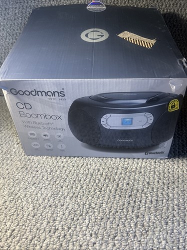 Goodmans portable bluetooth - goodmans, cd