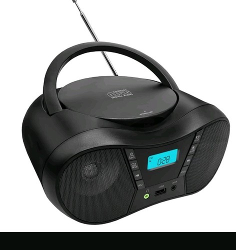 Portable player boombox - cd,