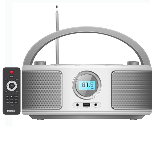 Portable player boombox - player,