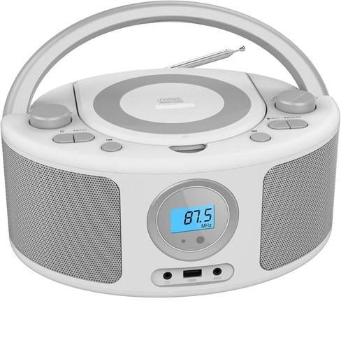 Portable player with - cd,
