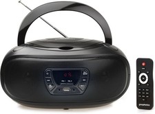 CD Player Portable Boombox FM