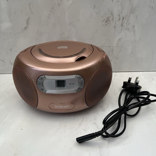 Goodmans rose gold bluetooth - gold,