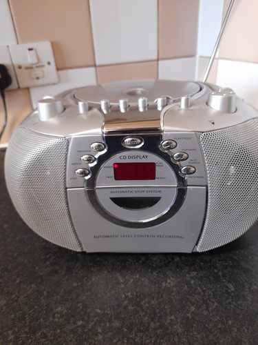 Bush radio player - cd, silver