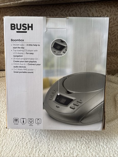 Bush radio boombox am - cd, fm/am