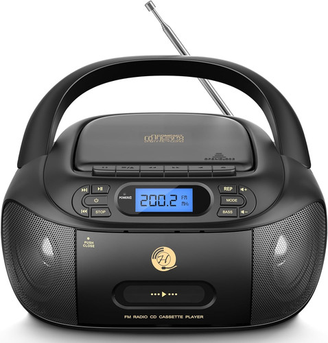 Portable boombox with - portable,