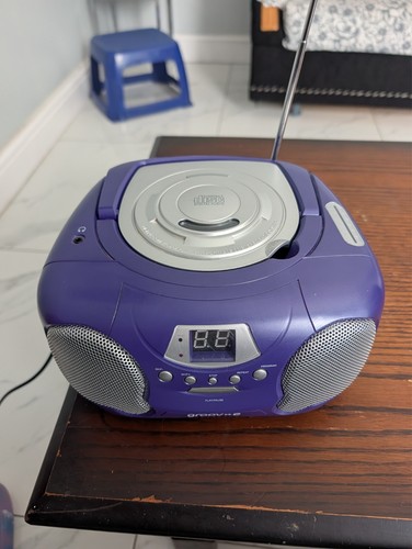 Purple groov portable - purple, cd