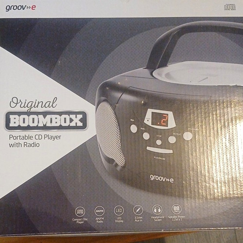 Groov original boombox cd - boombox,