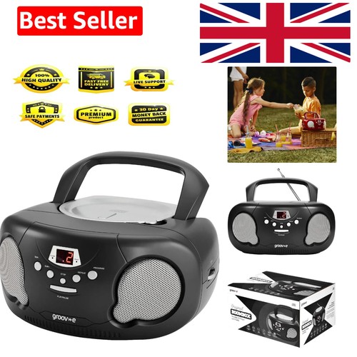 Groov boombox portable cd - portable,