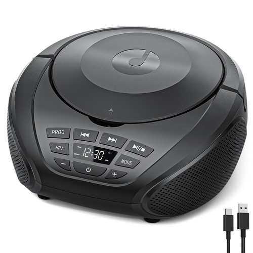 Portable player boombox - player,