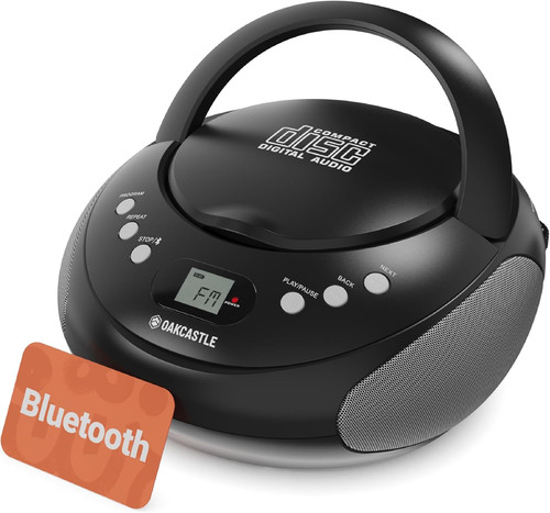 Portable bluetooth boombox - portable, cd