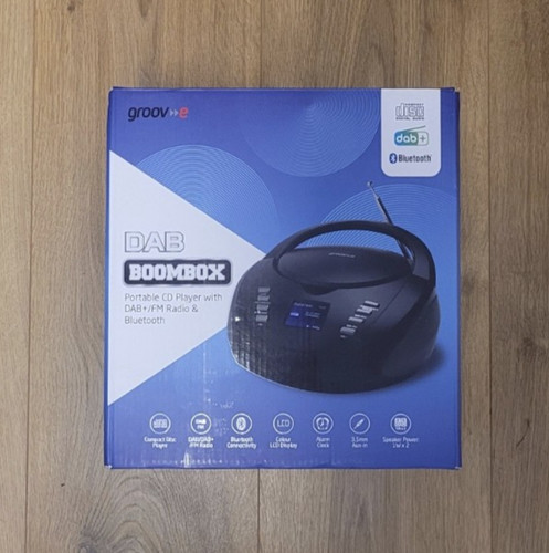 Groov dab boombox portable - -,