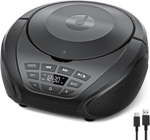 Portable player boombox - player,