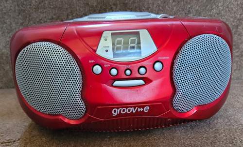 Groov gvps713 portable cd - gvps713-rd,