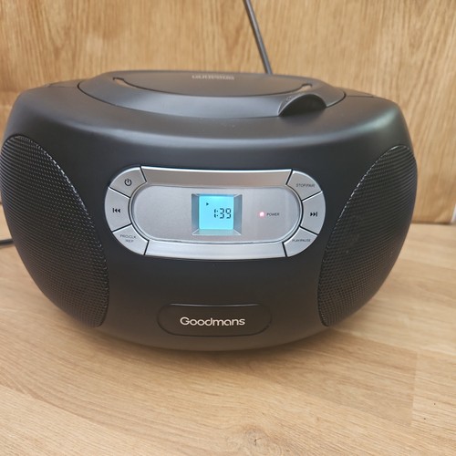 Goodmans boombox player and - cd,