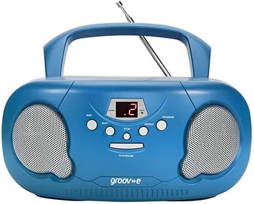 Portable boombox player - boombox, cd