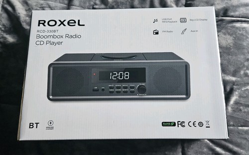 Roxel boombox radio player - radio/cd,